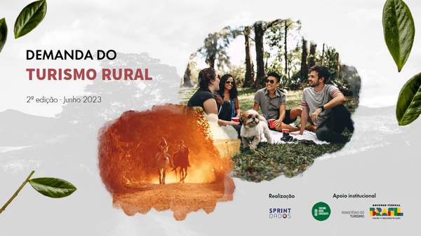 Na demanda do turismo Rural o contato com a natureza predomina, confira os resultados do estudo recém publicado